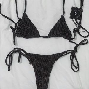 Zaful - String bikini set